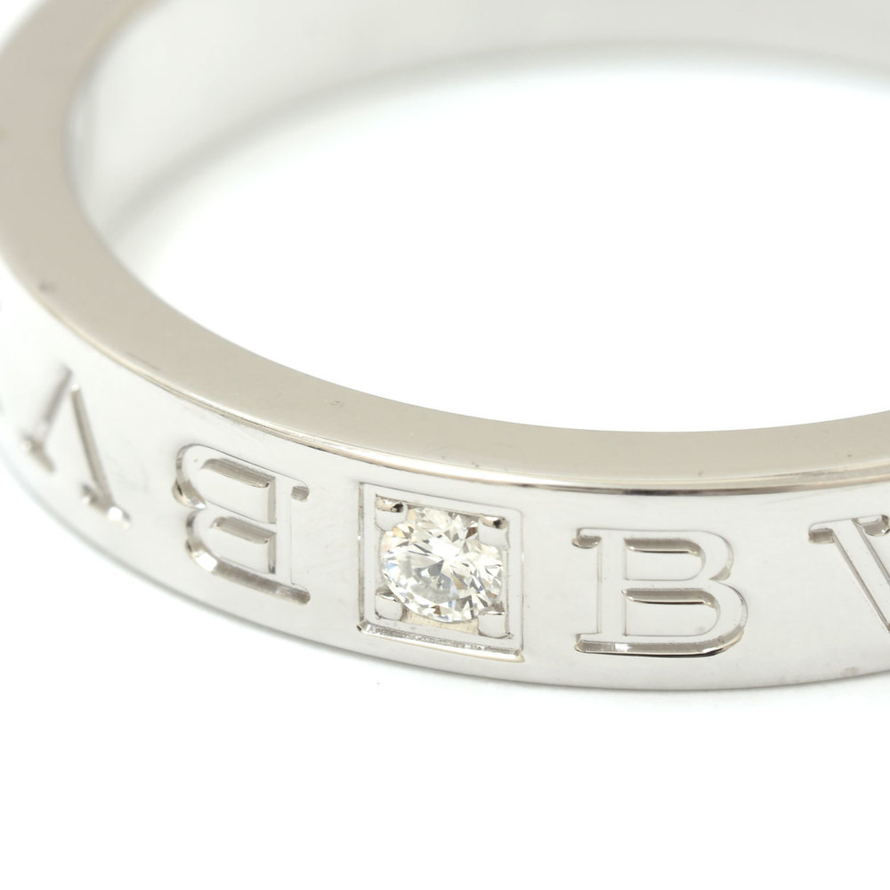Bvlgari 1P Diamond Ring White Gold - Picture 6 of 6